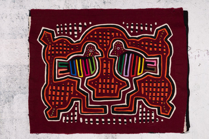 Maroon Orange Pigeon Dove Bird Cage Mola