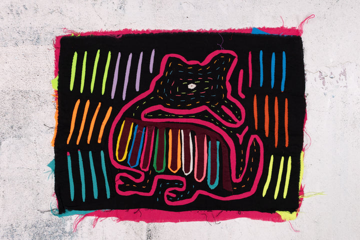 Pink Black Puppy Pooch Dog Mola