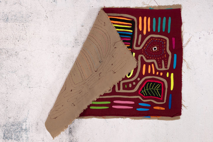 Rainbow Multicolor Bird on The Wing Mola