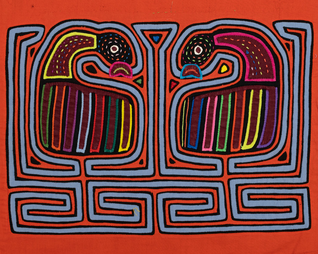 Orange Singing Geese Mola+