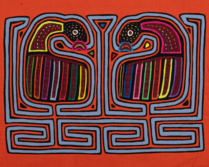 Orange Singing Geese Mola+