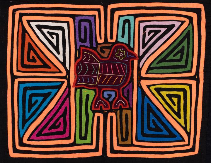 Orange Rainbow Bird Mola