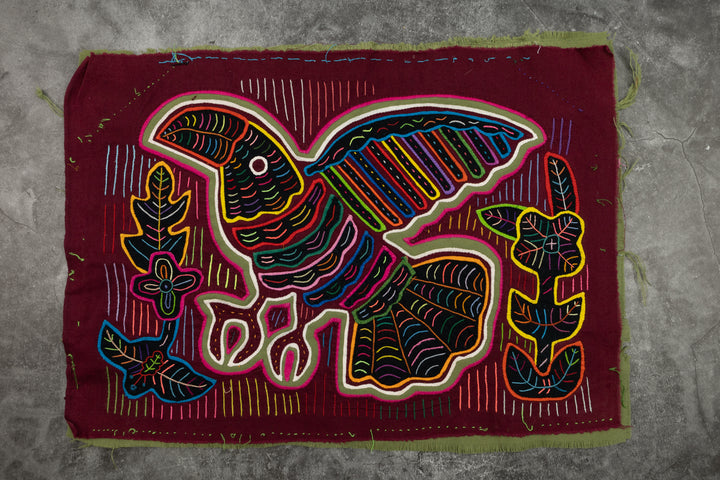 Toucan in Flight Mola