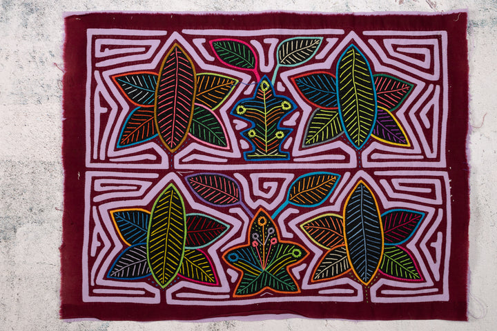 Tropical Jungle Garden Floral Flower Mola