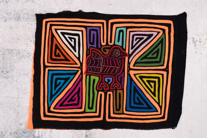 Orange Rainbow Bird Mola