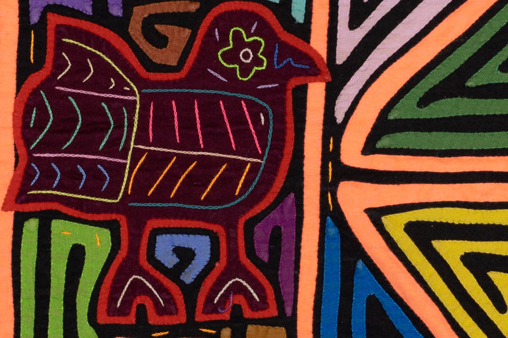 Orange Rainbow Bird Mola