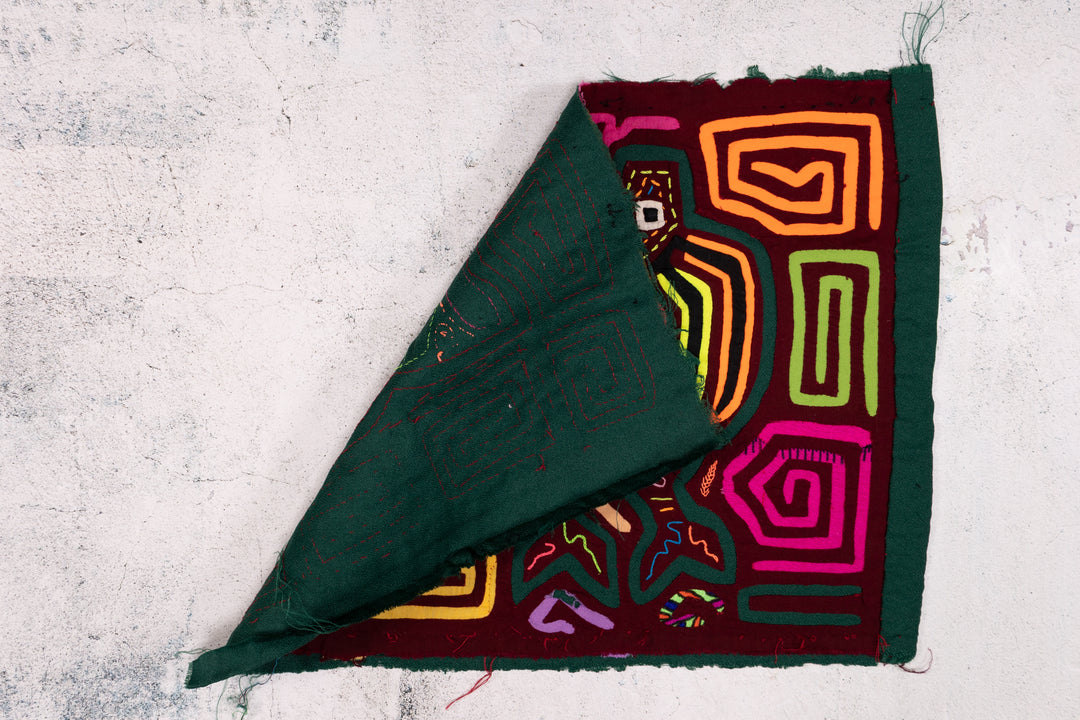 Technicolor Rainbow Christmas Turkey Bird Mola