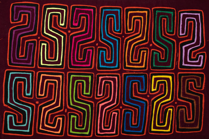 Rainbow Colors Classic Design Mola
