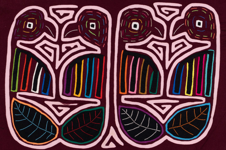 Maroon Lovebird Two Mola