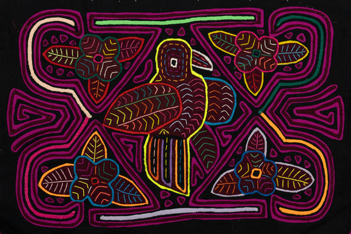Purple Jungle Bird Mola