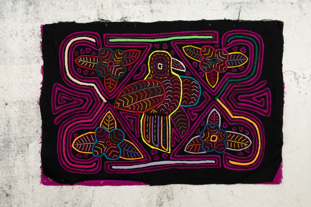 Purple Jungle Bird Mola