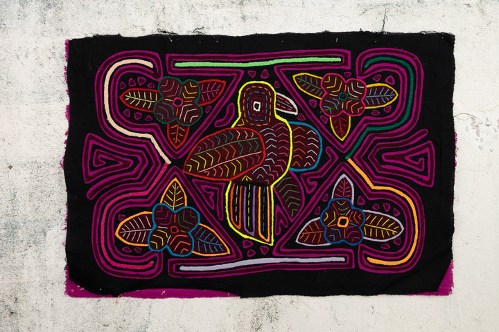 Purple Jungle Bird Mola
