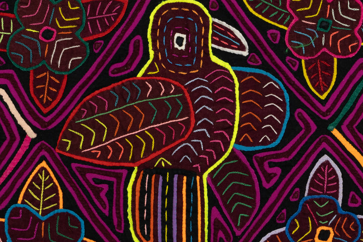 Purple Jungle Bird Mola