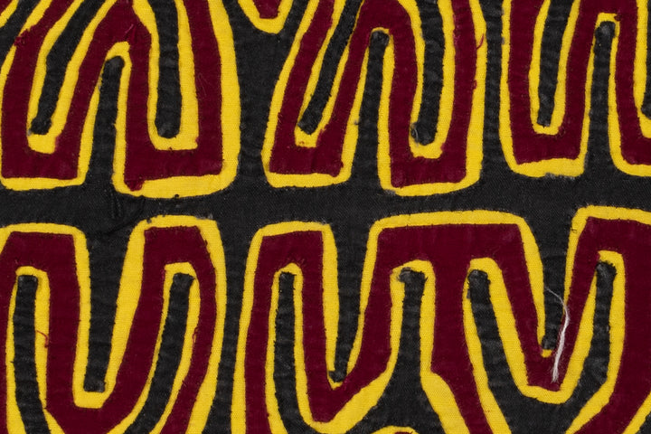 Black Yellow Maroon Tuning Fork Mola