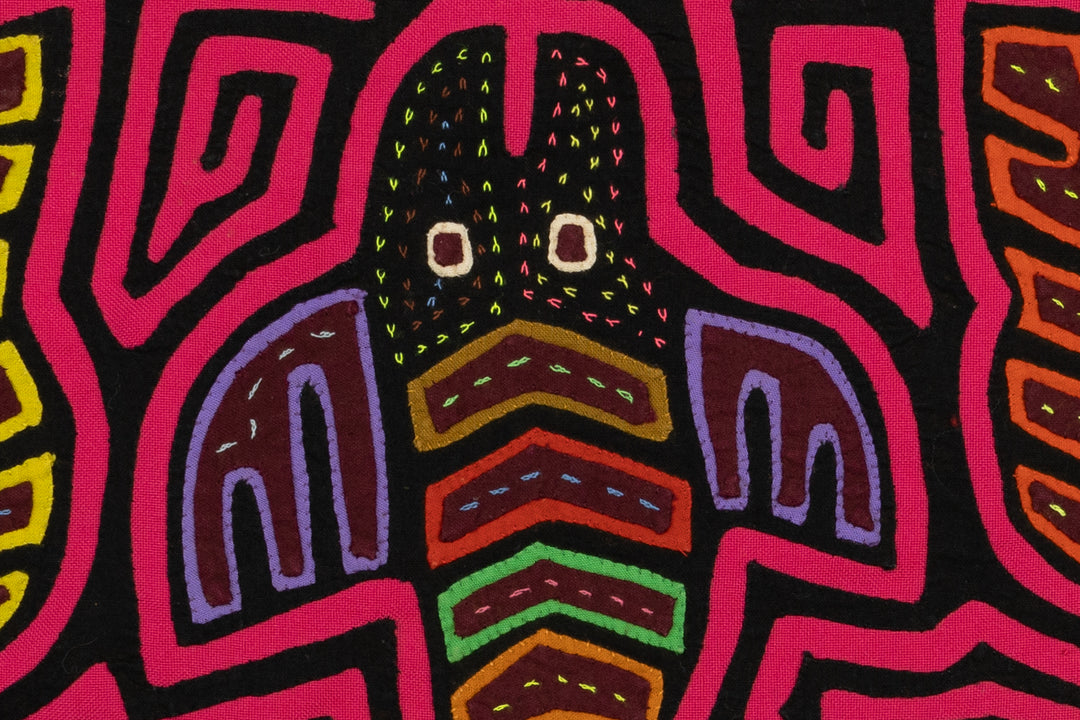 Pink Mega Monster Panama Mola
