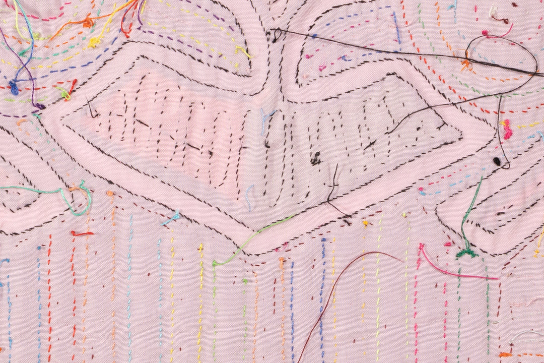 Bird Love Affair Rainbow Colors Mola