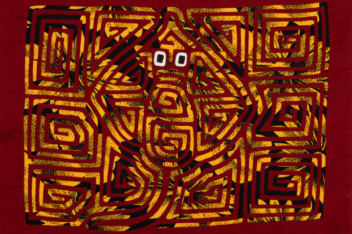 Vintage Peek a Boo Stingray Background Material Mola