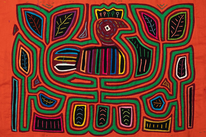 Orange Green King Tut with Strut Mola