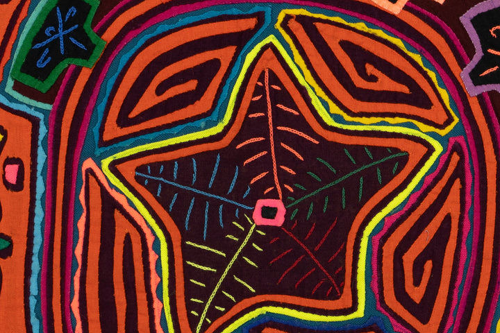 Illusion Tiger Face Mola
