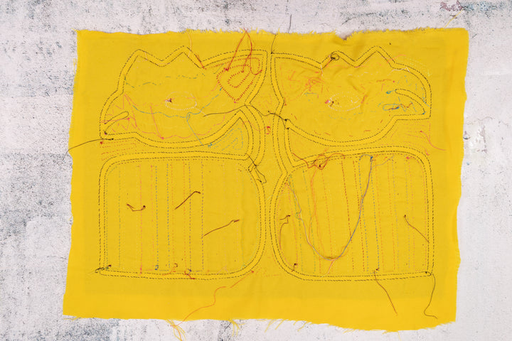 Yellow Shyster Drugstore Cowboy Optical Illusion Mola