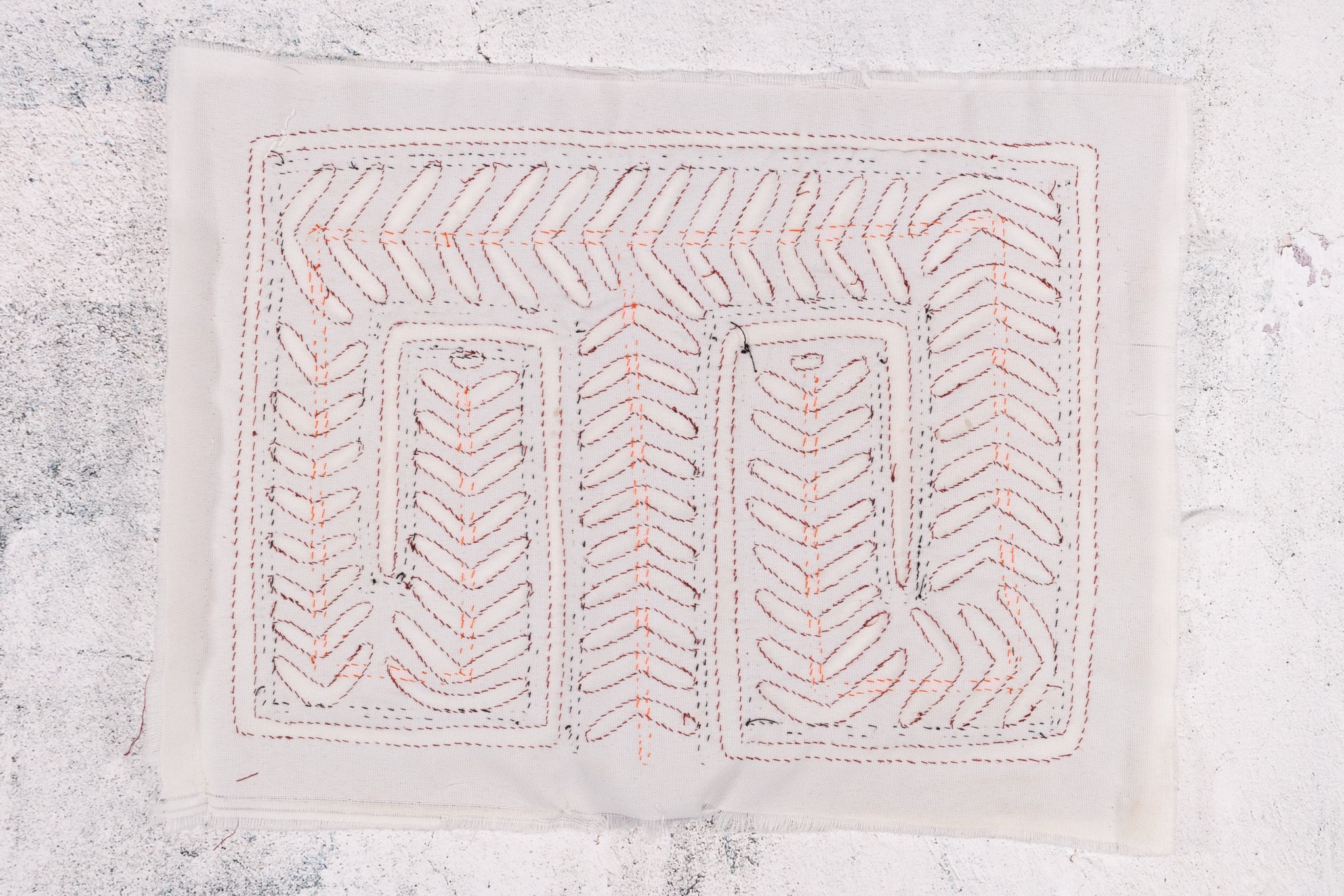 Hermit Crab Sand Print Mola