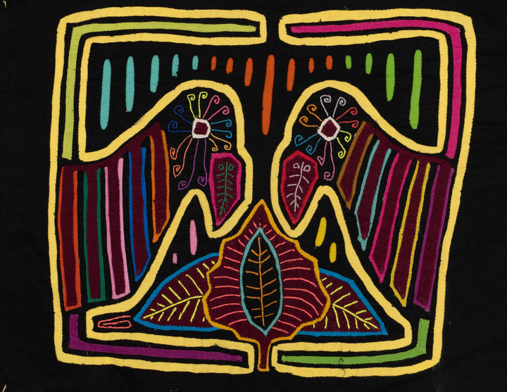 Black Yellow Gossip Bird Mola