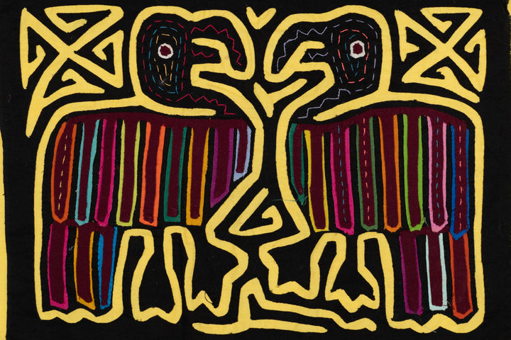 Yellow Black Gossip Bird Mola