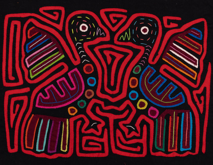 Black Red Lovebird Mola