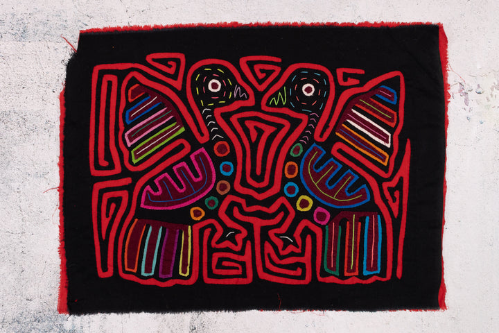Black Red Lovebird Mola