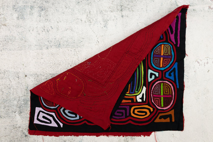 Kaleidoscope Tail Feathers Mola