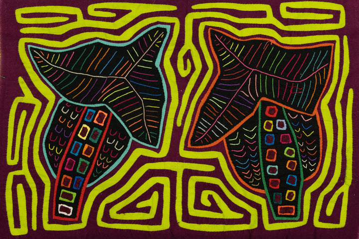Vintage Rainbow Mushroom Mola+