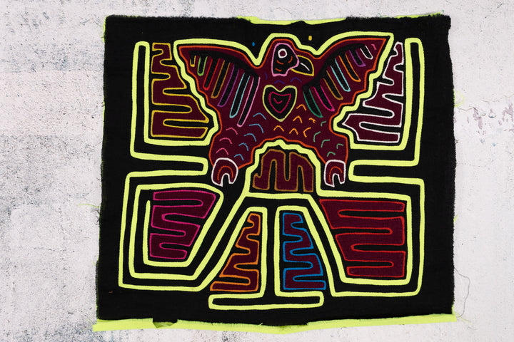 Black Neon Green Hawk Eagle Two Mola
