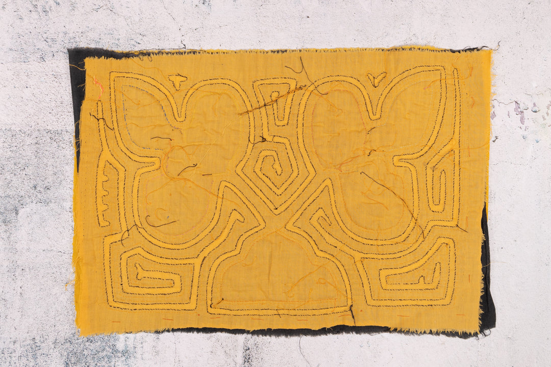 Rare Yellow Floral Flower Mola