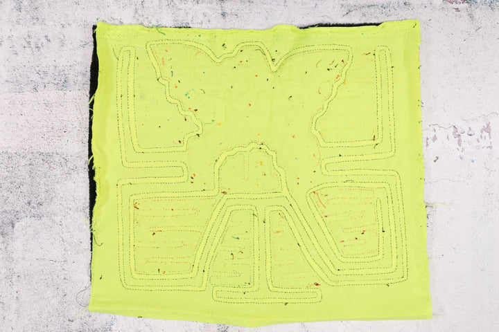 Black Neon Green Hawk Eagle Two Mola
