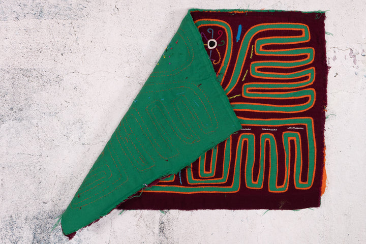 Burgundy Green Lovebird Mola