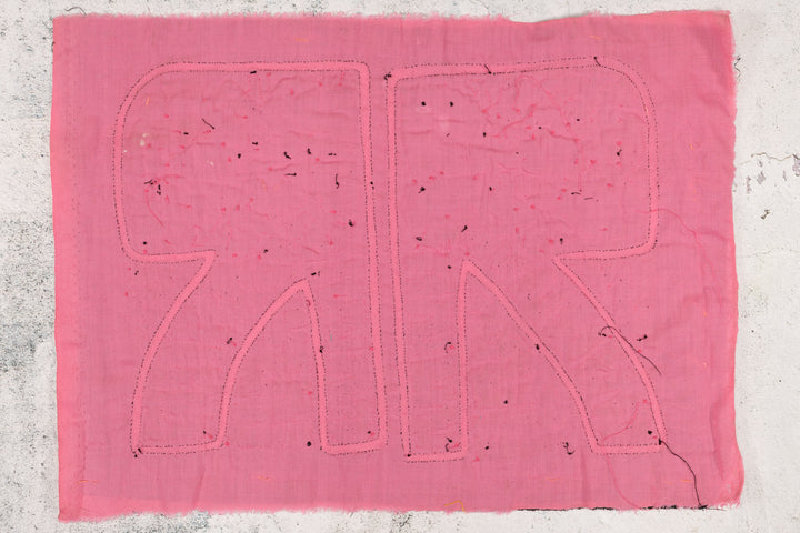 Pink Black Puppy Dog Mola