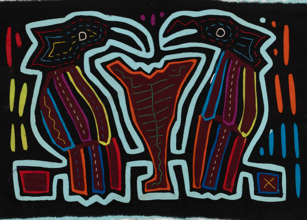 Blue Red Gossip Bird Mola