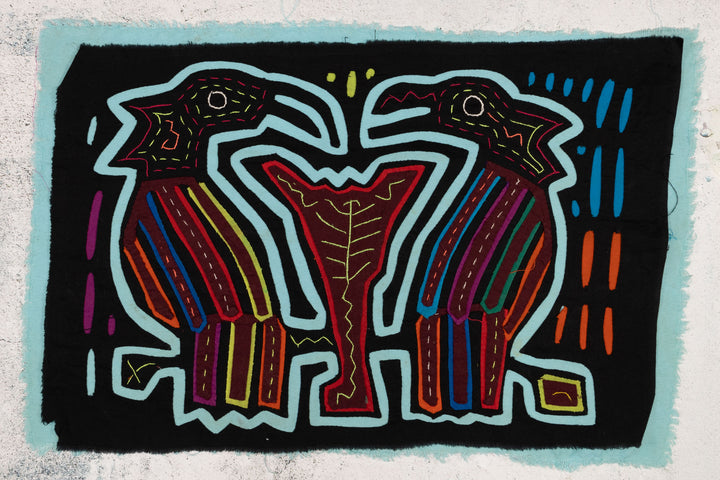 Mate Blue Red Gossip Bird Mola