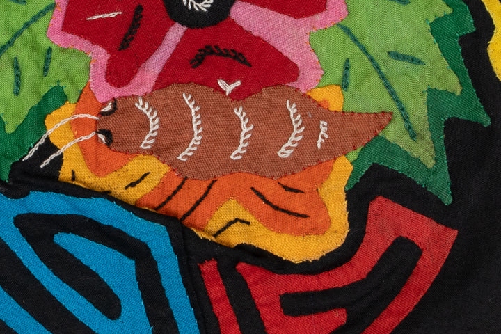 Weird Shape Brown and Gold Butterfly with Flower Molita