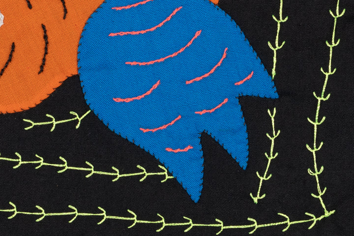 Orange And Blue Dive Bomber Bird Molita