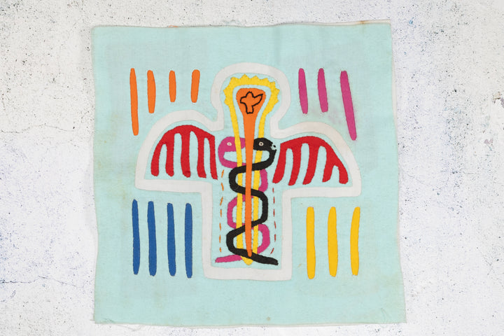 Blue Medical Caduceus Molita