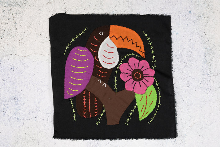 Brown And Purple Toucan Parrot Bird Molita