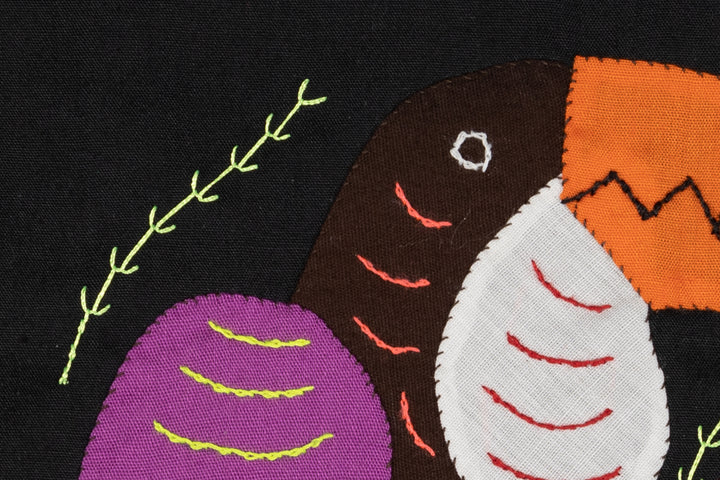 Brown And Purple Toucan Parrot Bird Molita