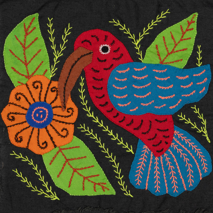 Red And Blue Hummingbird Molita