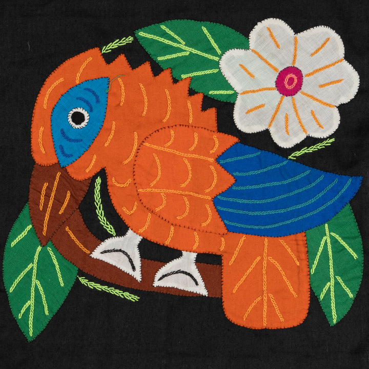 Orange and Blue Kingfisher Bird Molita
