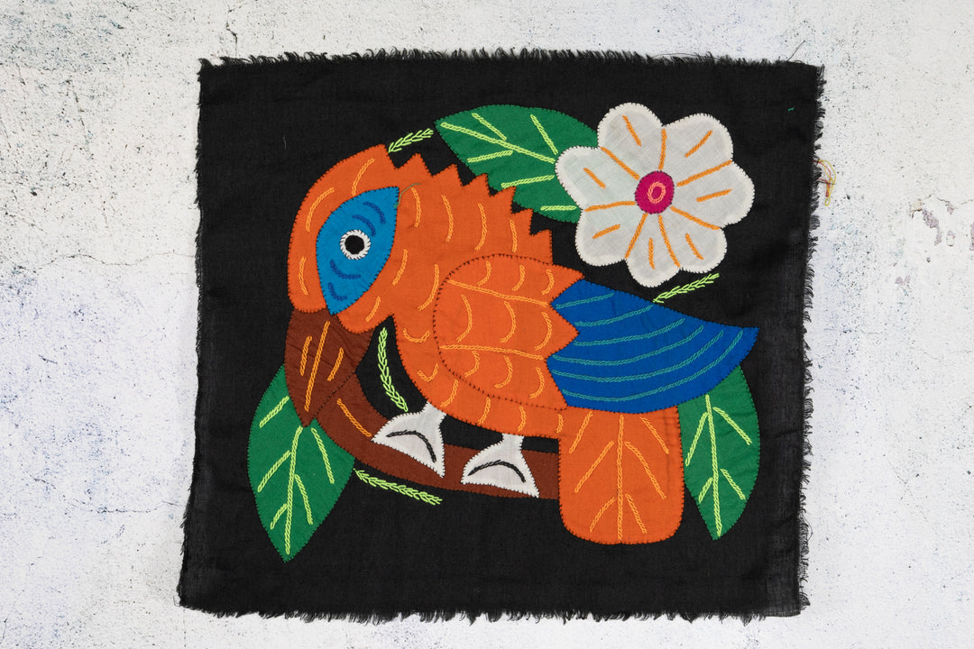 Orange and Blue Kingfisher Bird Molita