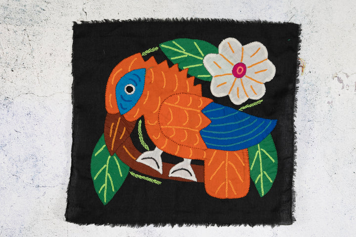 Orange and Blue Kingfisher Bird Molita