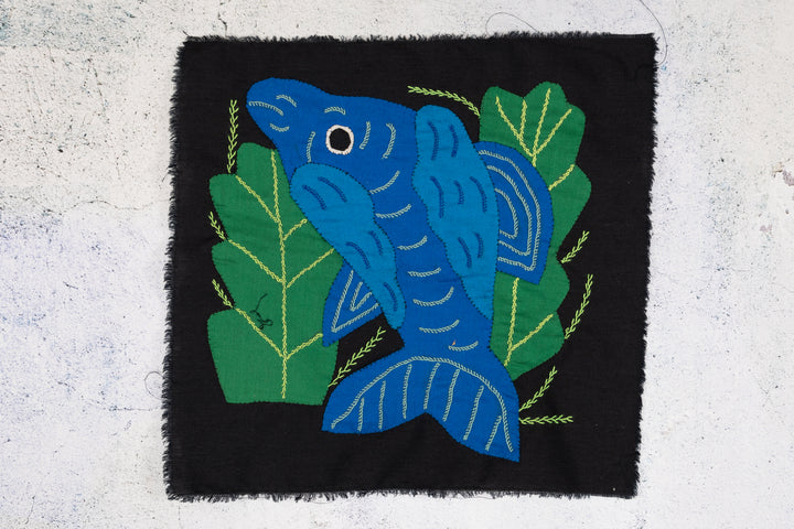 Blue Dolphin Among Ferns Molita