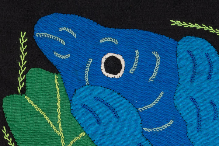 Blue Dolphin Among Ferns Molita