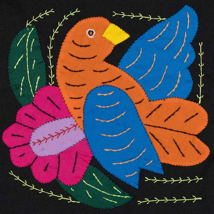 Orange And Blue Bird Molita